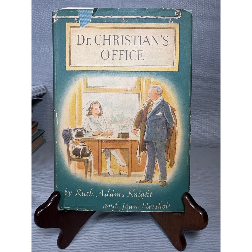 Dr.‎ Christian's Office 1946 First Printing Tower Books Ruth Adams Knight HB DJ